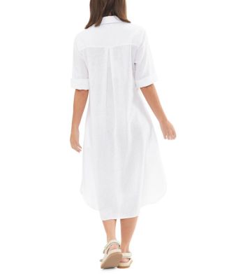 Molly Linen Shirt Dress