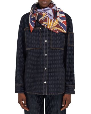 Giada Print Silk Scarf