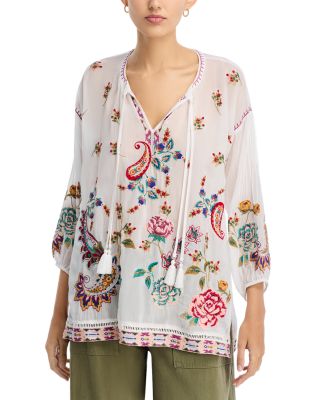 Margot Embroidered Blouse