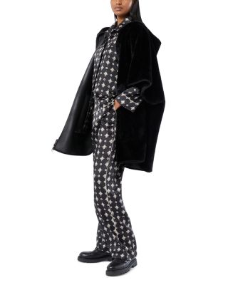 Faux Shearling Reversible Coat