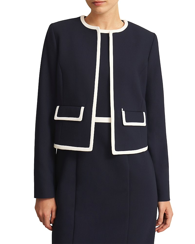 Hobbs London Sally Jacket In Blue