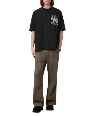 Oversized Dragon Wave Graphic Tee