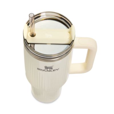 The Quencher H2.0 Fluted 40 oz. Tumbler in Cream Gloss