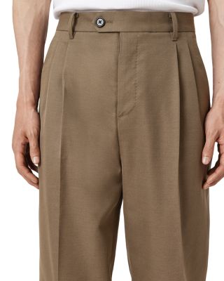 Tallis Pleated Straight Fit Pants