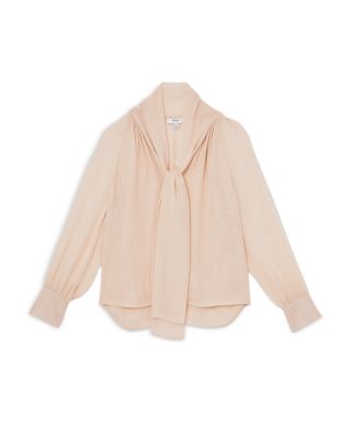 Tina Tie Neck Blouse
