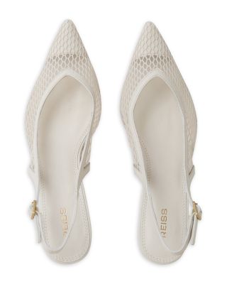 Women's Sirena Mesh Slingback Pumps