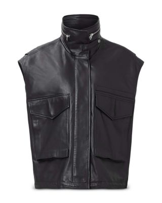 Clay Leather Vest
