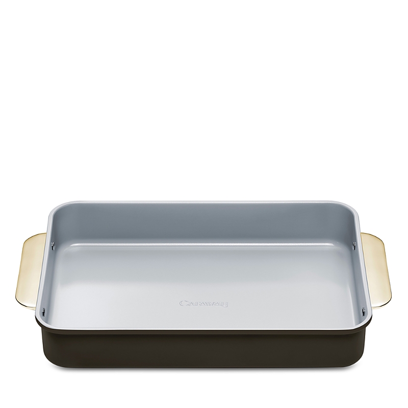 Caraway Mini Rectangle Pan With Gold Handles In Multi