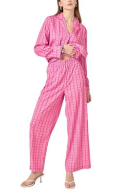  Women's Printed Long Pants