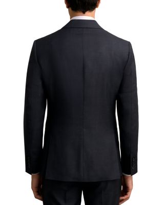 Slim Fit Prince of Wales Check Wool Blazer