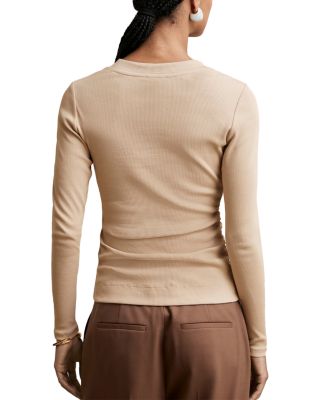 Ribbed Long Sleeve Tee