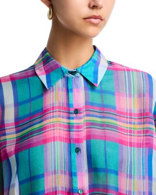 Cosette Crop High Low Shirt