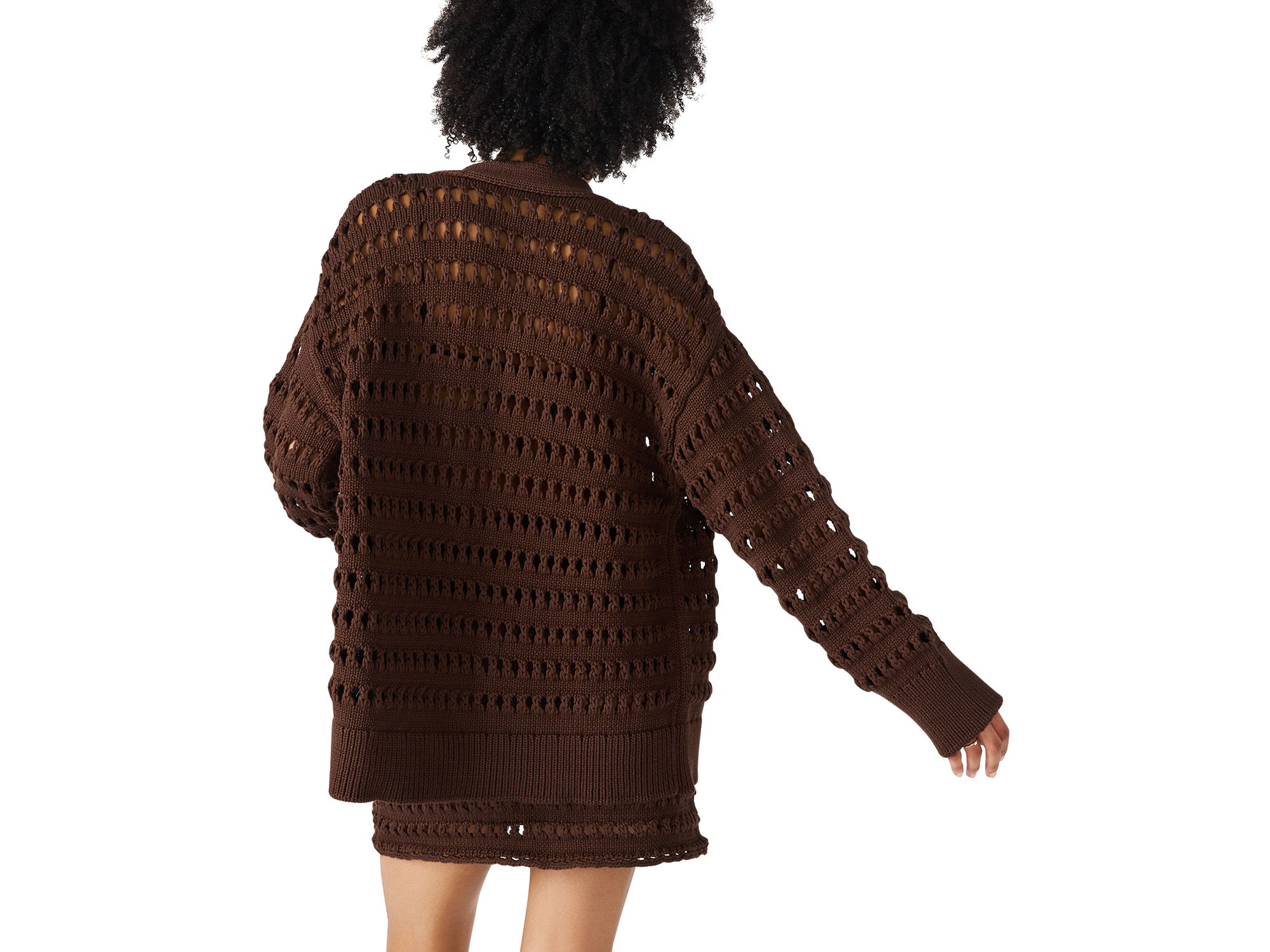 Eastyn Crocheted Cardigan — Image 3