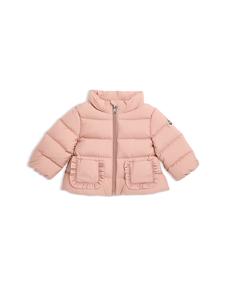 Moncler Girls' Onica Down Puffer Jacket - Baby, Little Kid In Pink