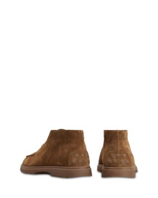 Men's Desert Suede Drawstring Chukka Boots