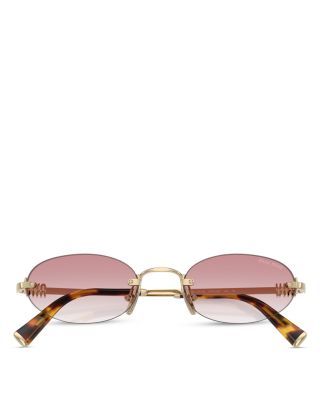 Oval Sunglasses, 51mm