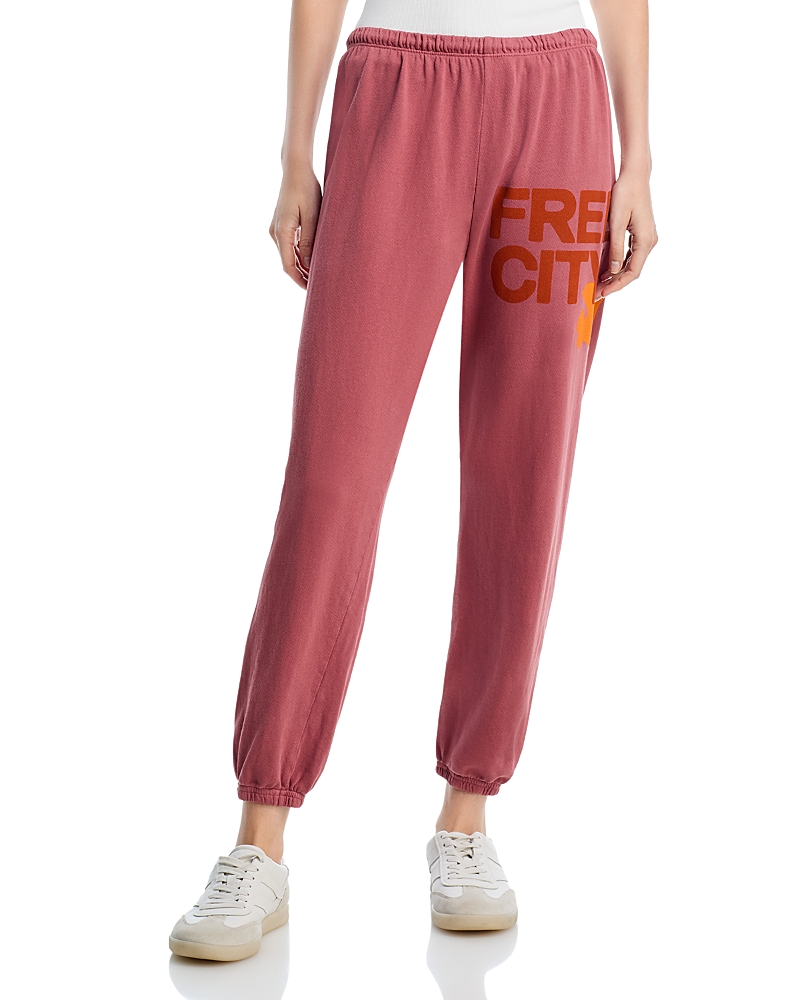 Freecity Free City Cotton Logo Sweatpants in Hunkdory
