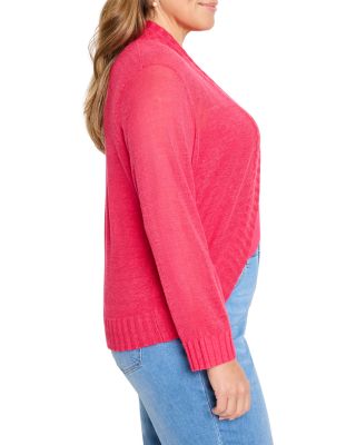 Plus Open Front Bolero Cardigan