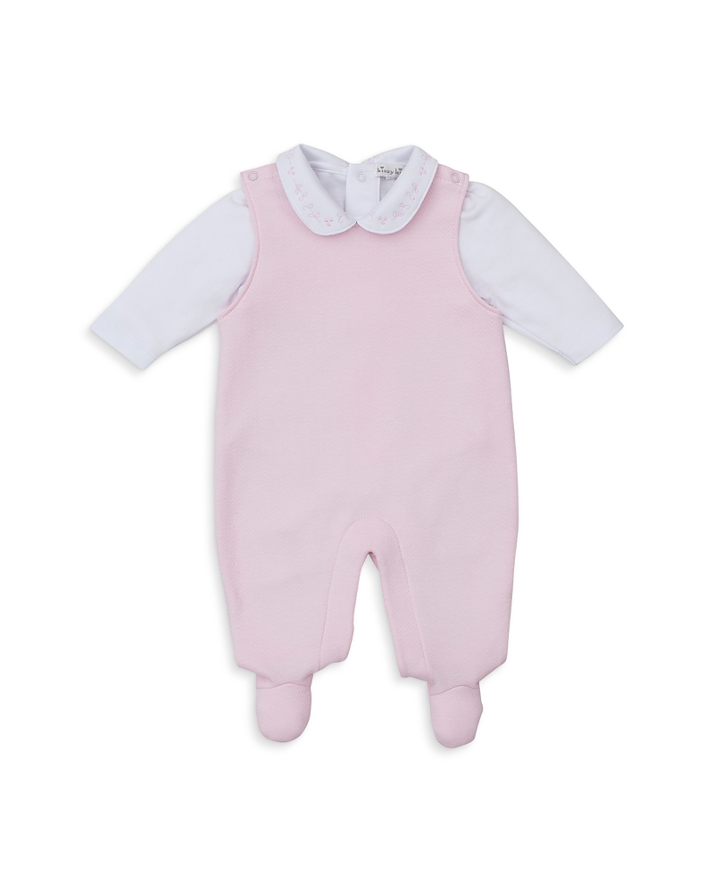 Kissy Kissy Girls' Bodysuit And Overalls Set - Baby In Multi