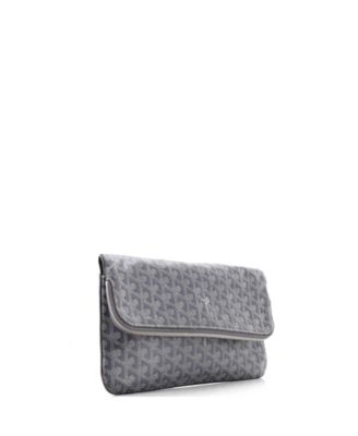   Saint Marie Clutch Coated Canvas
