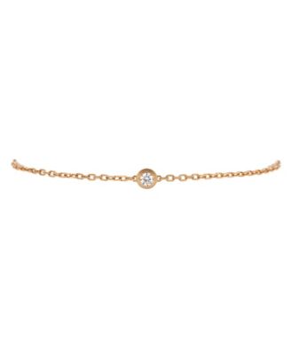 Pre-Owned Cartier - Small D'Amour Bracelet 18K Rose Gold and Diamond