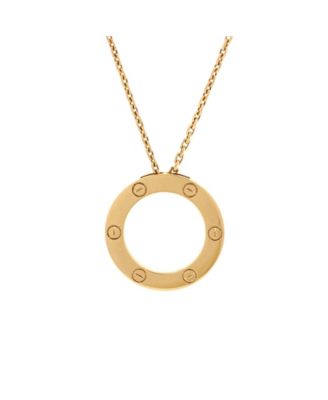 Pre-Owned Cartier - Love Pendant Necklace 18K Gold