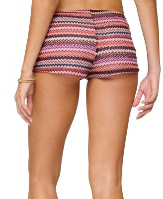  Zigzag Stripe Shorts