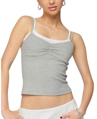  Lilian Layered Striped Tank Top