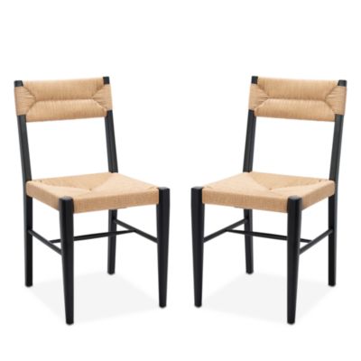 Safavieh - Cody Rattan Dining Chairs, Set of 2