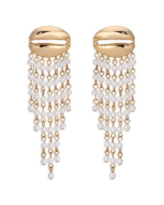 Ettika - Mykonos Shell Dangle Earrings