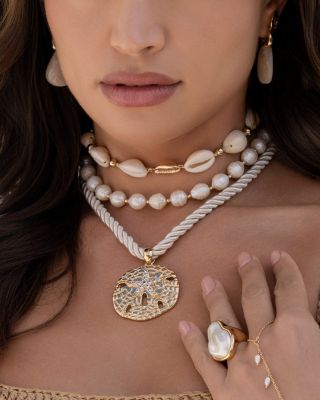 Cultured Freshwater Pearl Collar Necklace, 14"-19"