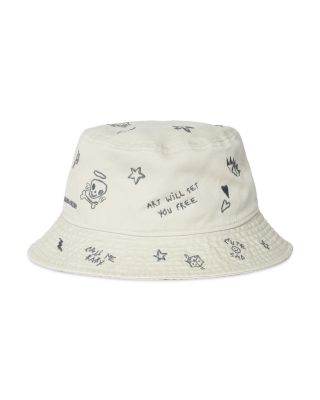 New Era x Zadig Tattoo Embroidered Bucket Hat