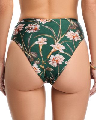 Botanic Retro High Waisted Bikini Bottom