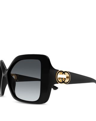 Rectangle Sunglasses, 59mm