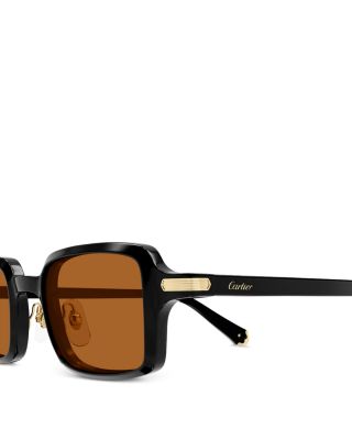 Rectangle Sunglasses, 49mm