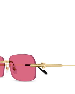 Rectangle Sunglasses, 58mm