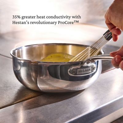 ProBond&amp;reg; Luxe 5-Quart Professional Clad Stainless Steel Essential Pan with Lid