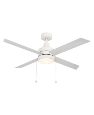  Limited Fans Quade 52in Selectable 2700-3000-4000-5000K LED Indoor or Outdoor Pull Chain Ceiling Fan
