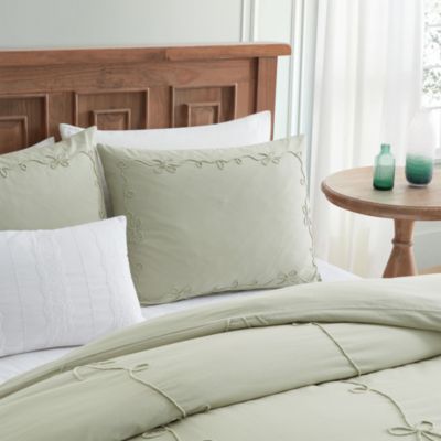 Sasha Bows Comforter Set, Full/Queen