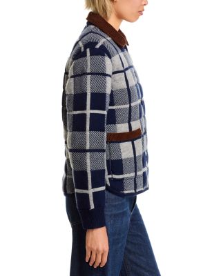 Quilted Plaid Jacket