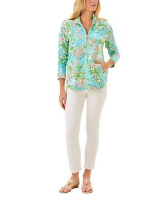  Leona UPF 50+ Zip-Up Top