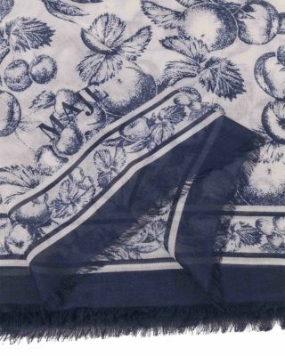 Maje - Fruit Print Square Shawl