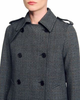 Embellished Trench Coat