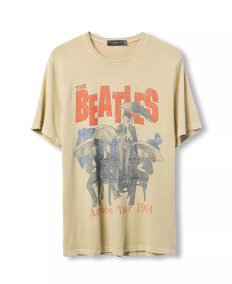 Junk Food Clothing Unisex The Beatles American Tour Vintage Tee