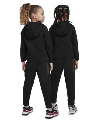 Boys' Nike Tech Fleece Hooded Full Zip Set - Little Kid