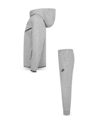 Boys' Nike Tech Fleece Hooded Full Zip Set - Little Kid
