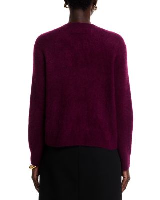 100% Cashmere Brushed Saddle Shoulder Sweater - Exclusive