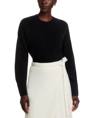 C by Bloomingdale's Cashmere Long Sleeve Crewneck Pullover - Exclusive