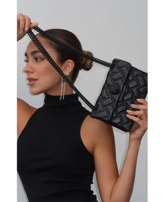 Mini Kensington Drench Leather Crossbody