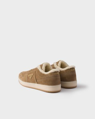 Men's Suede and Re-Nylon Sneakers